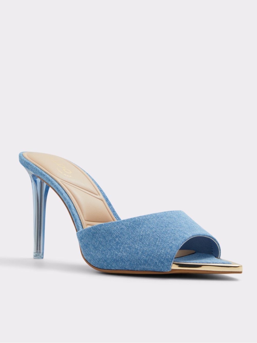 Aldo - Heeled Mule - Denim